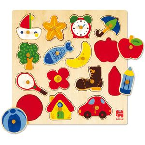 Produktbild für Motorikspielzeug Goula 53023, Silhouetten