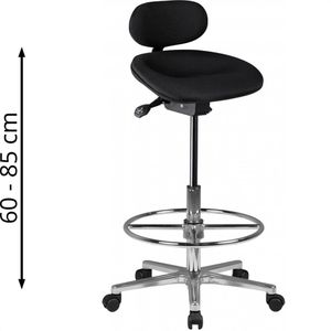 Produktbild für Drehhocker AMSTYLE SPM1.277