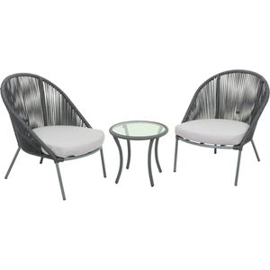 Bistrotisch Garden-Pleasure PIRÄUS, wetterfest, rund, 3-teilig