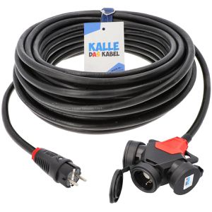 Verlängerungskabel Kalle-das-Kabel für außen IP54