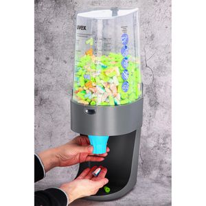 Produktbild für Gehörschutzspender Uvex x-fit Dispenser one2click