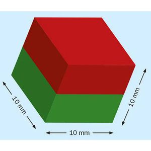 Produktbild für Magnete Böttcher-AG N42, silber, Neodym Magnet