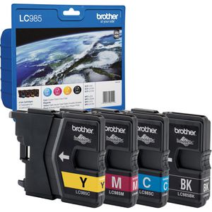 Produktbild für Tinte Brother LC-985VAL Value Pack