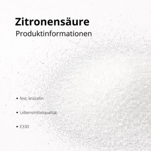 Produktbild für Zitronensäure Diacleanshop Monohydrat E-330, Pulver