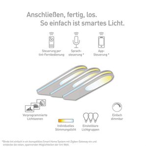 Produktbild für LED-Unterbauleuchte tint Amaro, warm- bis kaltweiß