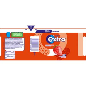 Produktbild für Kaugummis Extra Erdbeere