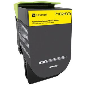 Produktbild für Toner Lexmark 71B2HY0 Prebate, gelb