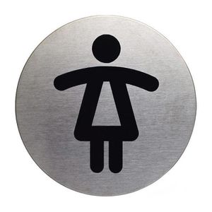 Hinweisschild Durable 4904-23 Picto, Edelstahl