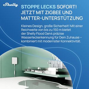 Produktbild für Wassermelder Shelly Flood Gen4 Funk
