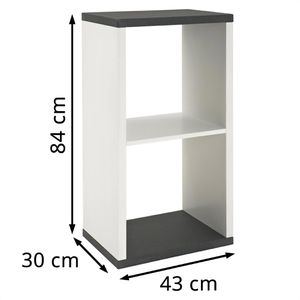 Produktbild für Aktenregal Haku-Möbel Cube, 87585, Holz