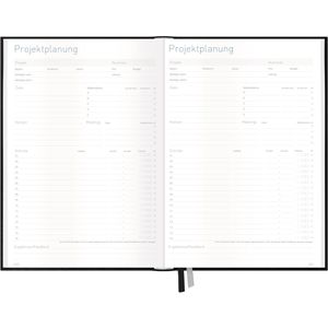 Produktbild für Buchkalender Häfft 11225-5, Business-Timer, Jahr 2026/2027