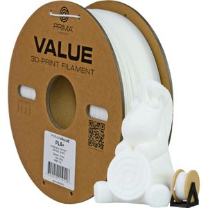 Produktbild für Filament Prima Value 12793, PLA+, weiß