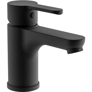 Waschtischarmatur Schütte Denver, schwarz matt