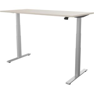 Produktbild für Schreibtisch fm-Büromöbel fouraction akazie / silber