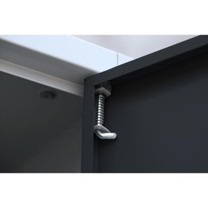 Produktbild für Mehrzweckschrank ClassiX X-545520, abschließbar, anthrazit