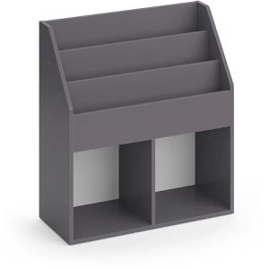 Produktbild für Bücherregal Vicco Luigi, grau