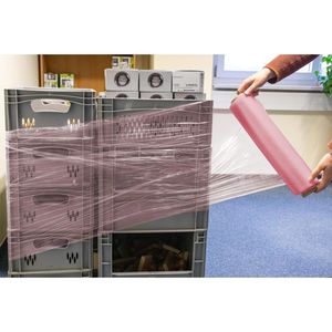 Produktbild für Stretchfolie dm-folien 50cm x 300m, 6 Stück