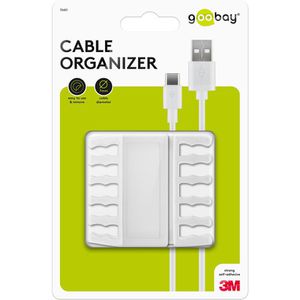 Produktbild für Kabelhalter Goobay 70431