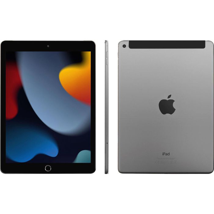 Apple TabletPC iPad 2021 MK473FD/A, LTE, Cellular, 10,2 Zoll, iPadOS