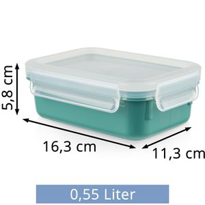 Produktbild für Frischhaltedose Emsa Clip&amp;Close N10124, aus Kunststoff