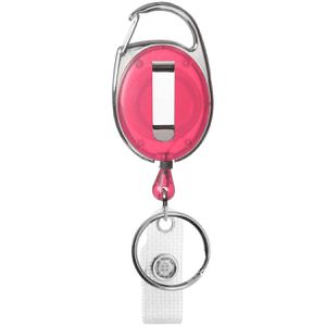 Ausweishalter Karteo 7054KC-GVS-0 rosa-transluzent