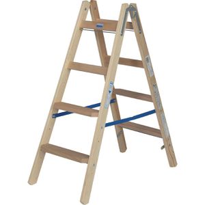 Stehleiter Krause Stabilo, 818317, beidseitig begehbar
