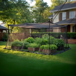 Produktbild für Moskitonetz ELEGANCIO 220 Mesh, schwarz, indoor und outdoor