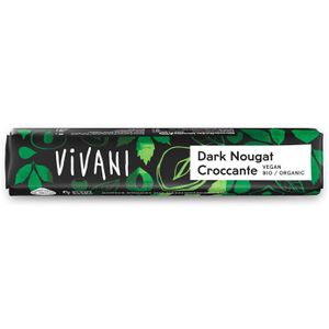 Produktbild für Schokoriegel Vivani Dark Nougat Croccante, BIO