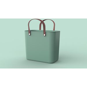 Produktbild für Einkaufskorb Rotho Albula Multibag Style, Mistletoe green