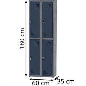 Produktbild für Spind Küpper 70723, blau