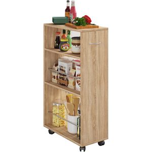 Nischenregal VCM Tusal, 917200, sonoma eiche