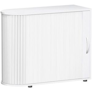 Rollladenschrank Geramöbel Flex, S-382101-SW, aus Holz