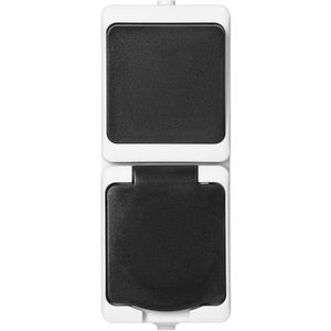 Produktbild für Steckdose Orno Aquatic Mini 2P+E , IP54, Aufputz