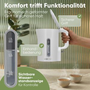 Produktbild für Wasserkocher Clatronic WK 3834, weiß
