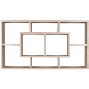 Produktbild für Wandregal Wohnling Alex, WL5.168, sonoma eiche