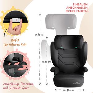 Produktbild für Kindersitz Walser Numa Safe R129, mit ISOFIX