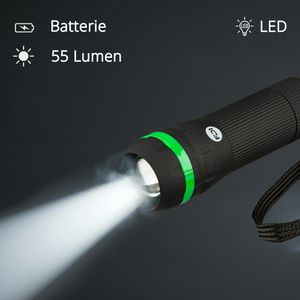 Produktbild für Taschenlampe Böttcher-AG Zoom 1W LED, Premium, mit Batterie