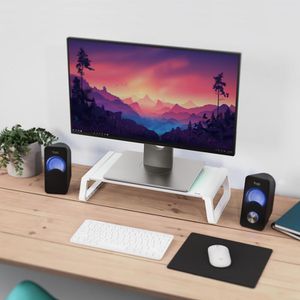 Produktbild für Monitorständer Trust Monta 25351, Kunststoff/Glas