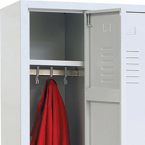 Produktbild für Spind G-Office WRC/2.1860, lichtgrau