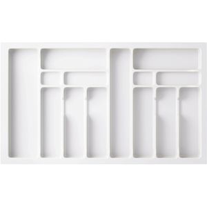 Produktbild für Besteckkasten Sossai Divio, weiß, aus Kunststoff