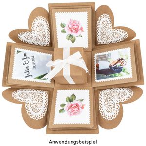 Produktbild für Geschenkbox Ideen-mit-Herz Überraschungsbox, braun