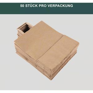 Produktbild für Papiertüten ZURAS braun