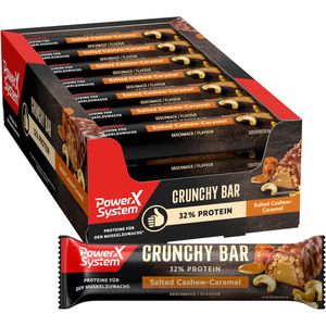 Proteinriegel Power-System Crunchy Bar, 21 Riegel