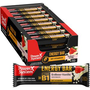 Produktbild für Proteinriegel Power-System Energy Bar, 24 Riegel