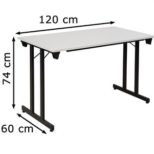 Produktbild für Klapptisch Sodematub TPMU126GN, aus Holz
