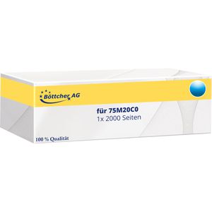 Produktbild für Toner Böttcher-AG für Lexmark 75M20C0 Prebate