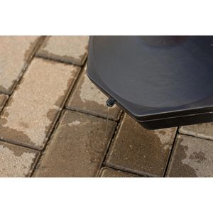 Produktbild für Absperrpfosten Böttcher-AG rot/weiß, aus Kunststoff