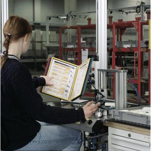 Produktbild für Sichttafelsystem Durable 5570-00 Vario table 10, A4