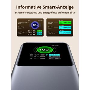 Produktbild für Powerbank UGREEN Nexode, 20000mAh