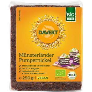 Brot Davert Grünkern Münsterländer Pumpernickel, BIO